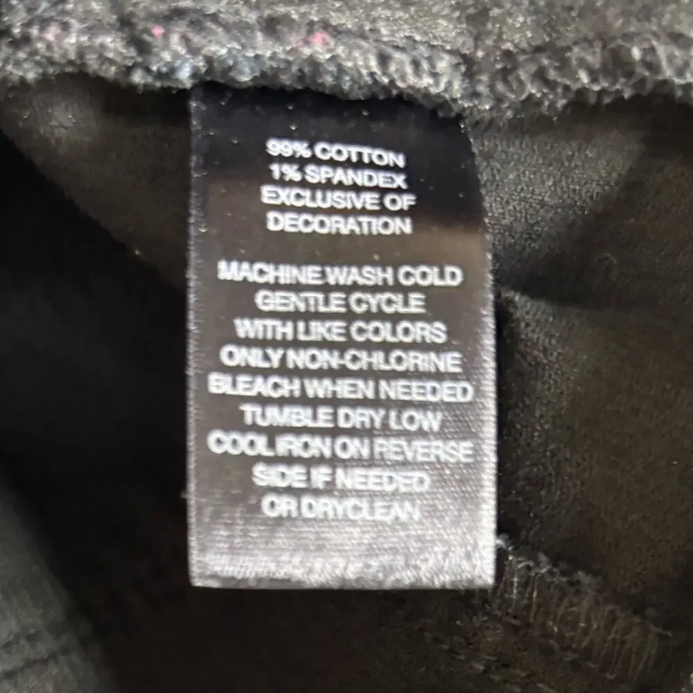 White House Black Market Blazer jacket Corduroy Buttons Black Size 8 - Picture 10 of 11